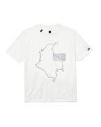 CAMISETA MAPA DE COLOMBIA