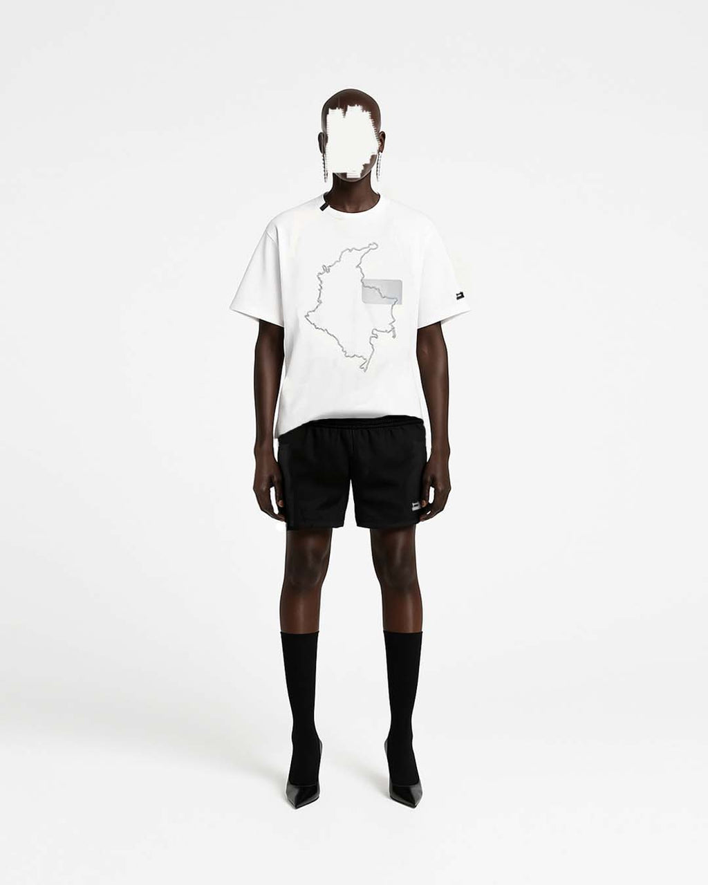 CAMISETA MAPA DE COLOMBIA