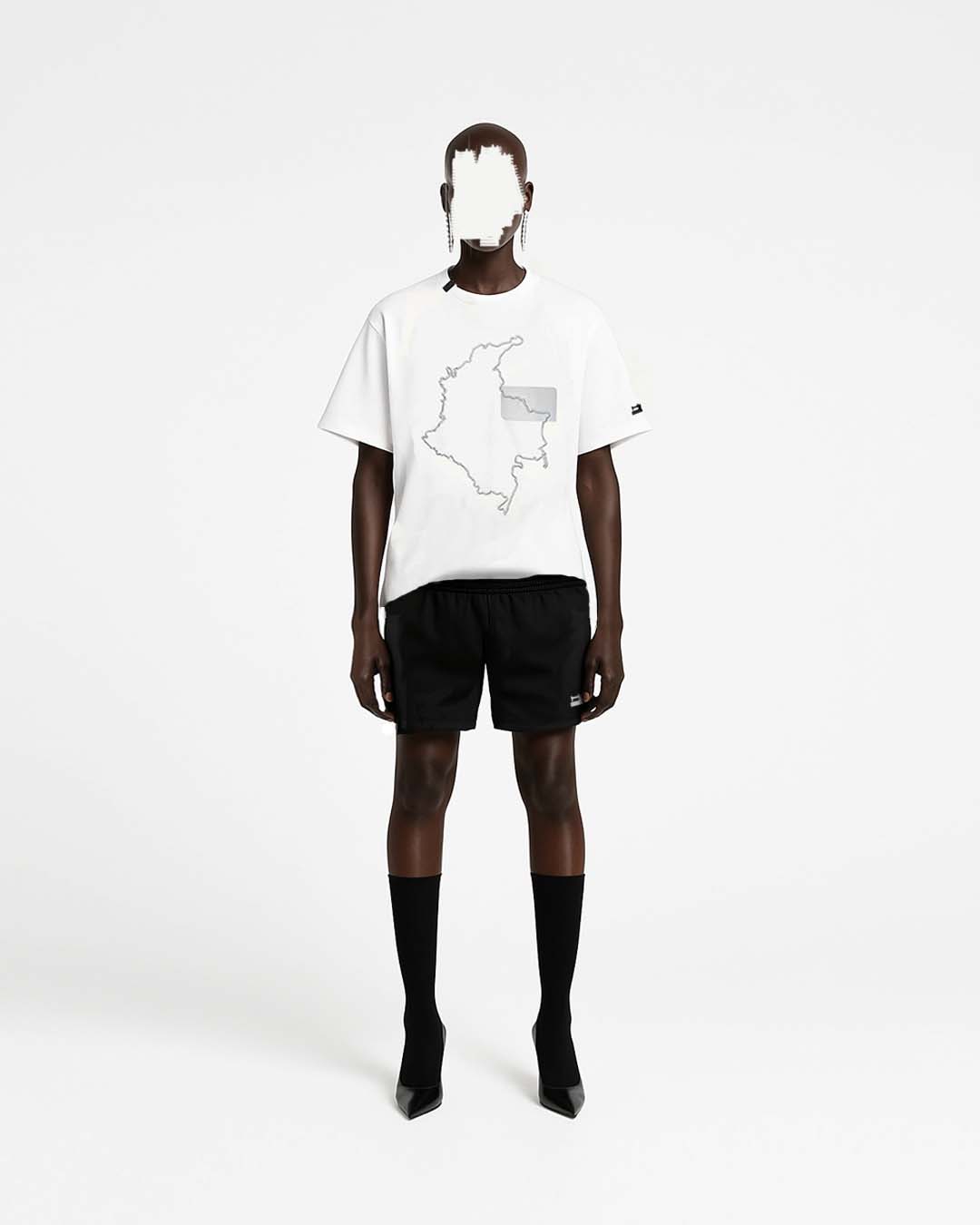 CAMISETA MAPA DE COLOMBIA