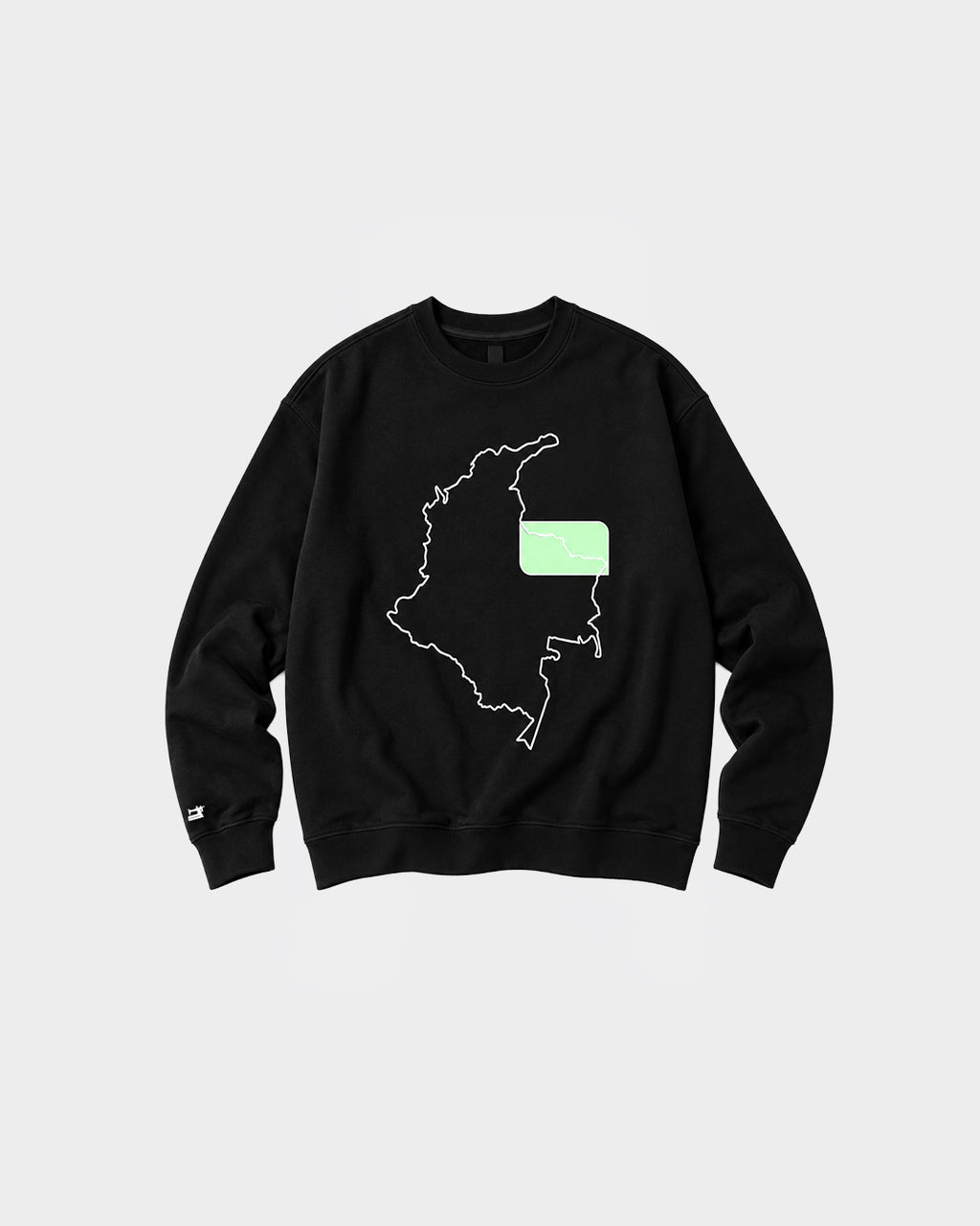 CREWNECK MAPA DE COLOMBIA