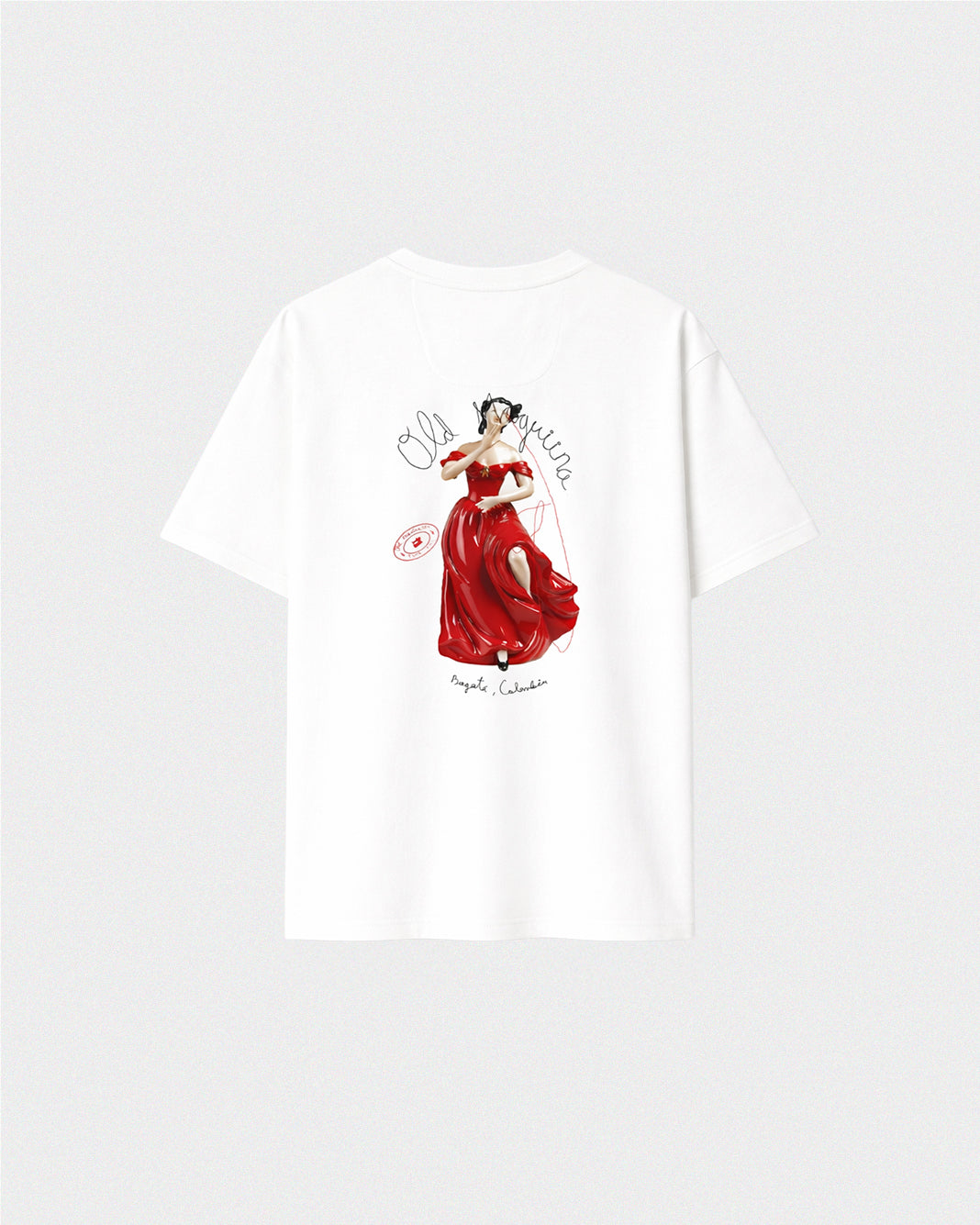 CAMISETA PORCELANA