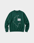 CREWNECK MAPA DE COLOMBIA