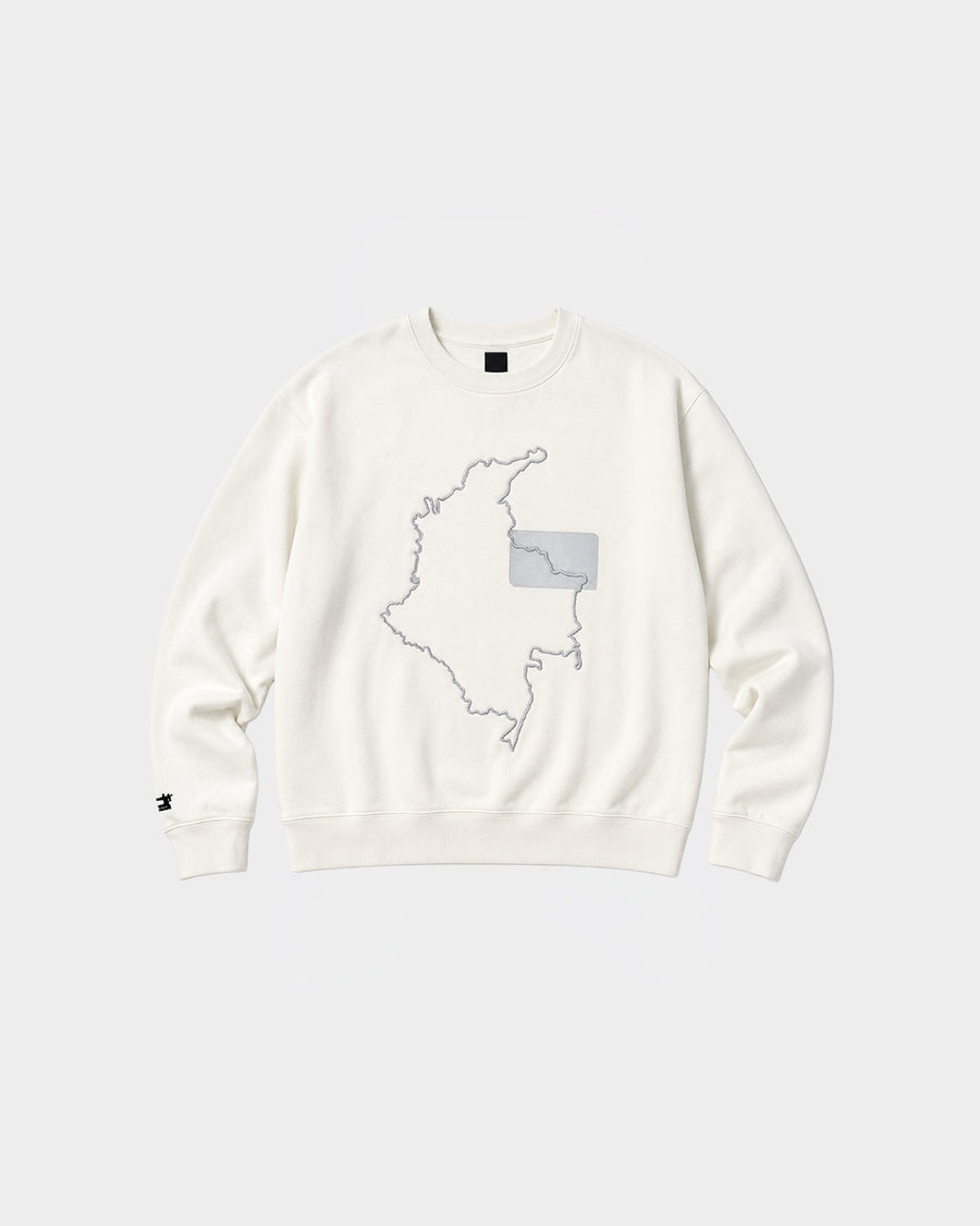 CREWNECK MAPA COLOMBIA