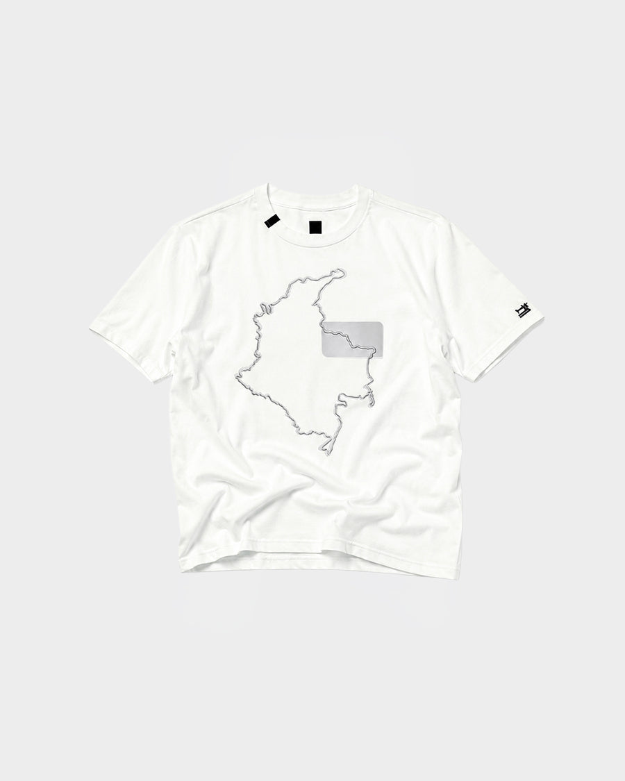 CAMISETA MAPA DE COLOMBIA