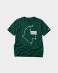 CAMISETA MAPA DE COLOMBIA