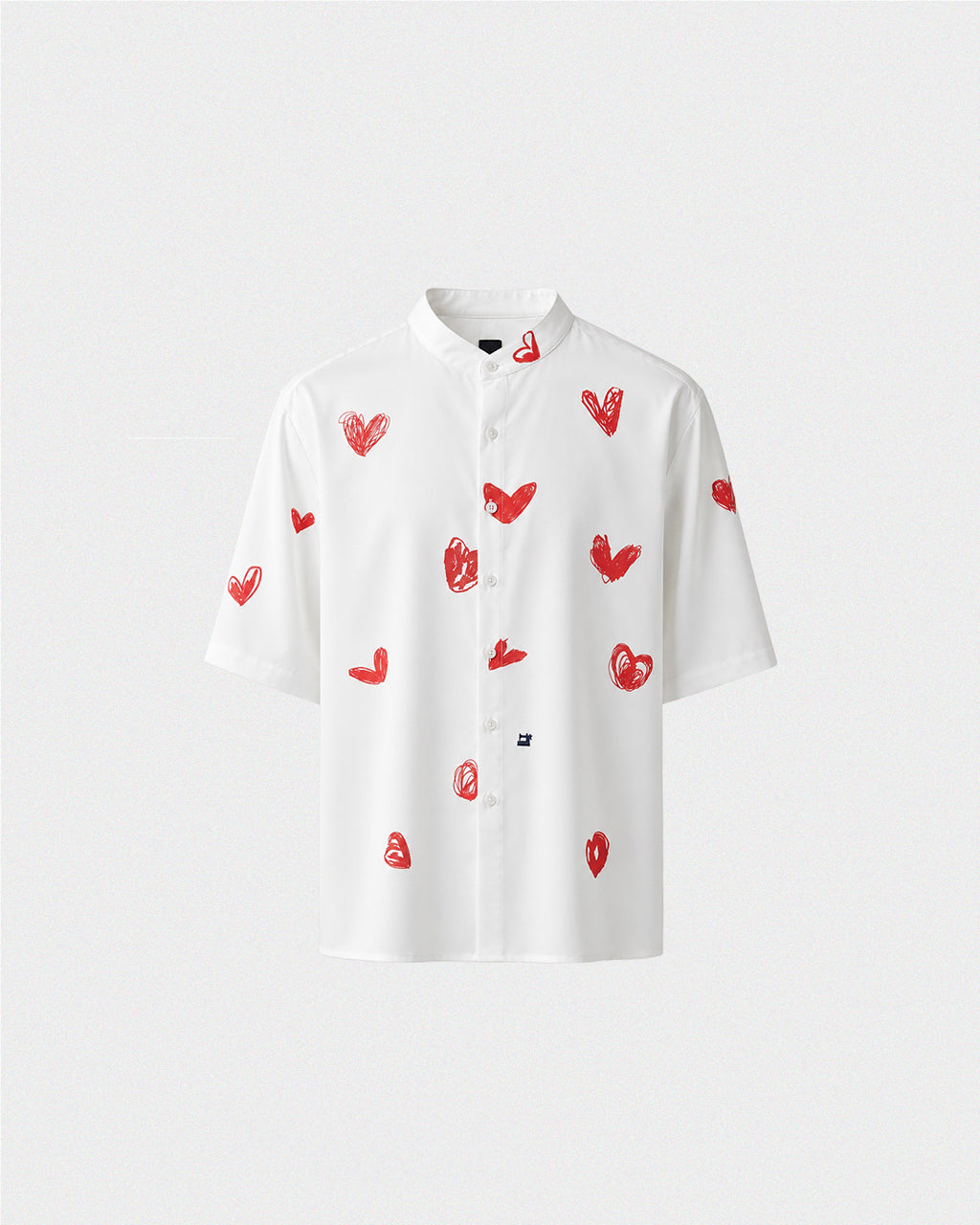 CAMISA CORAZONES MC