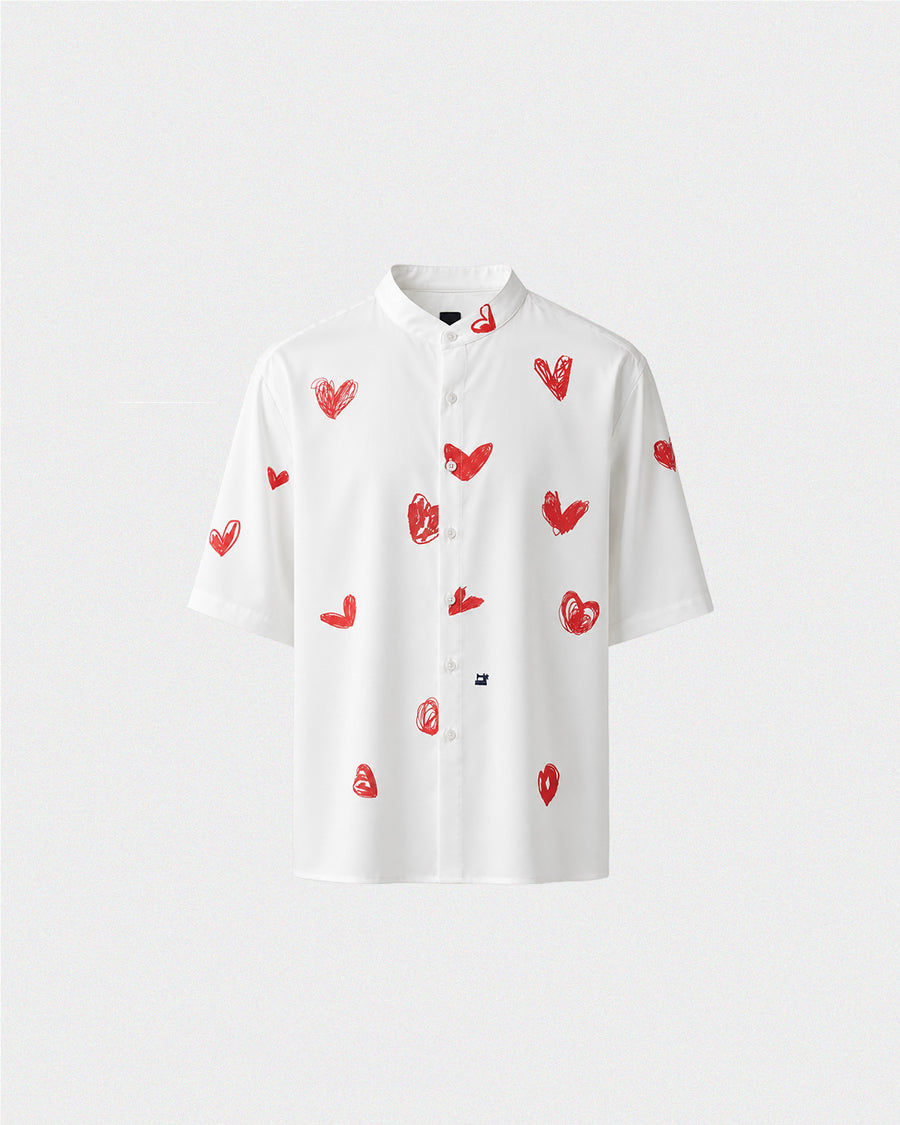 CAMISA CORAZONES MC