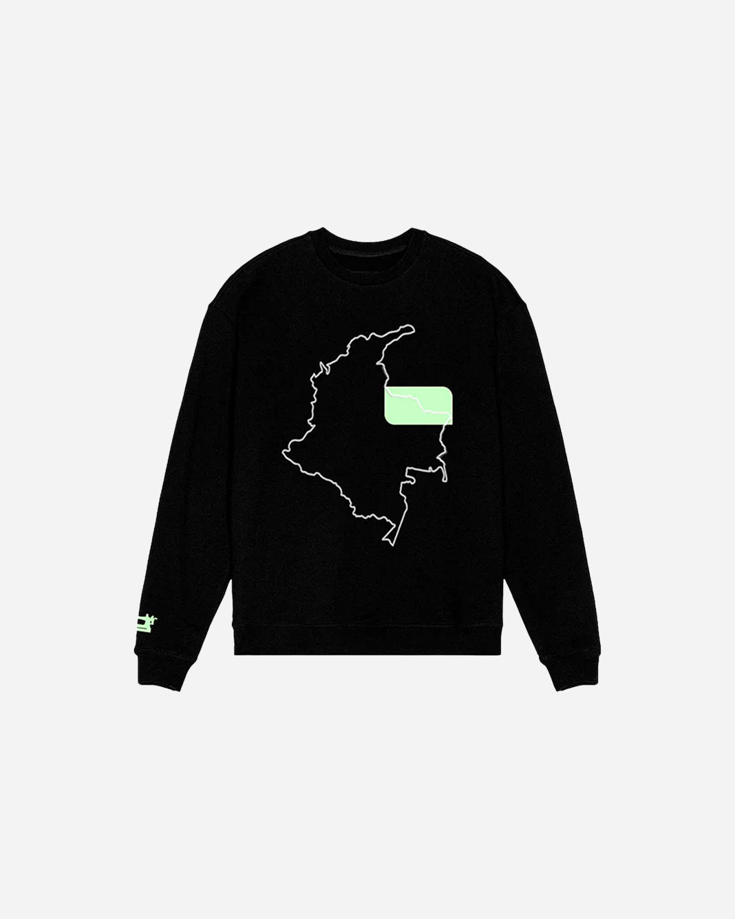 CREWNECK MAPA DE COLOMBIA
