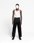 PANTALÓN LOOSE CON TEJIDO