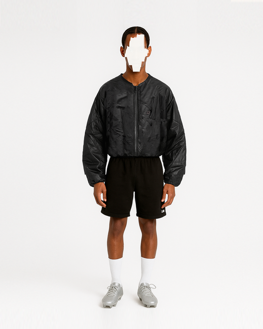 CHAQUETA ENTRETELA NEGRA