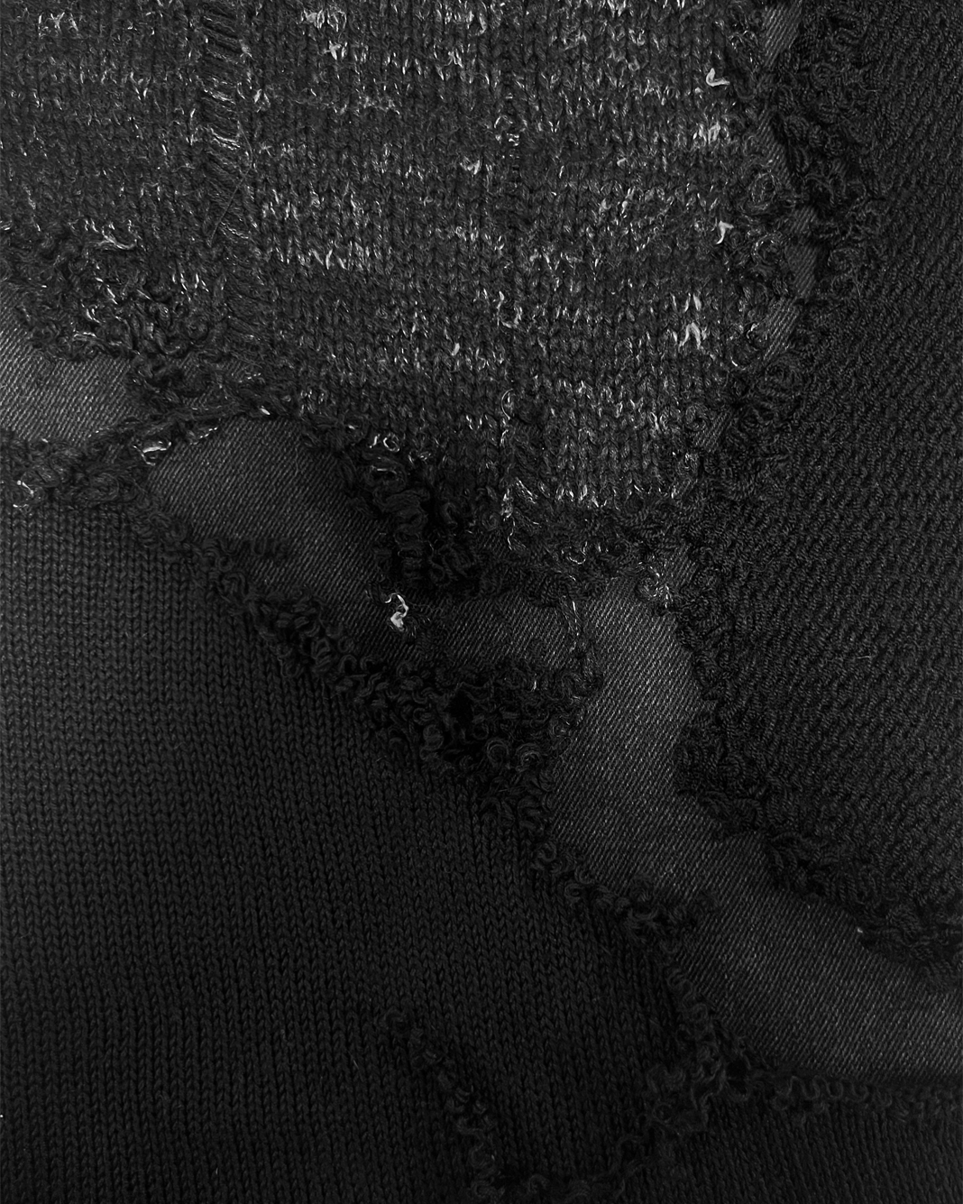 PANTALÓN LOOSE CON TEJIDO