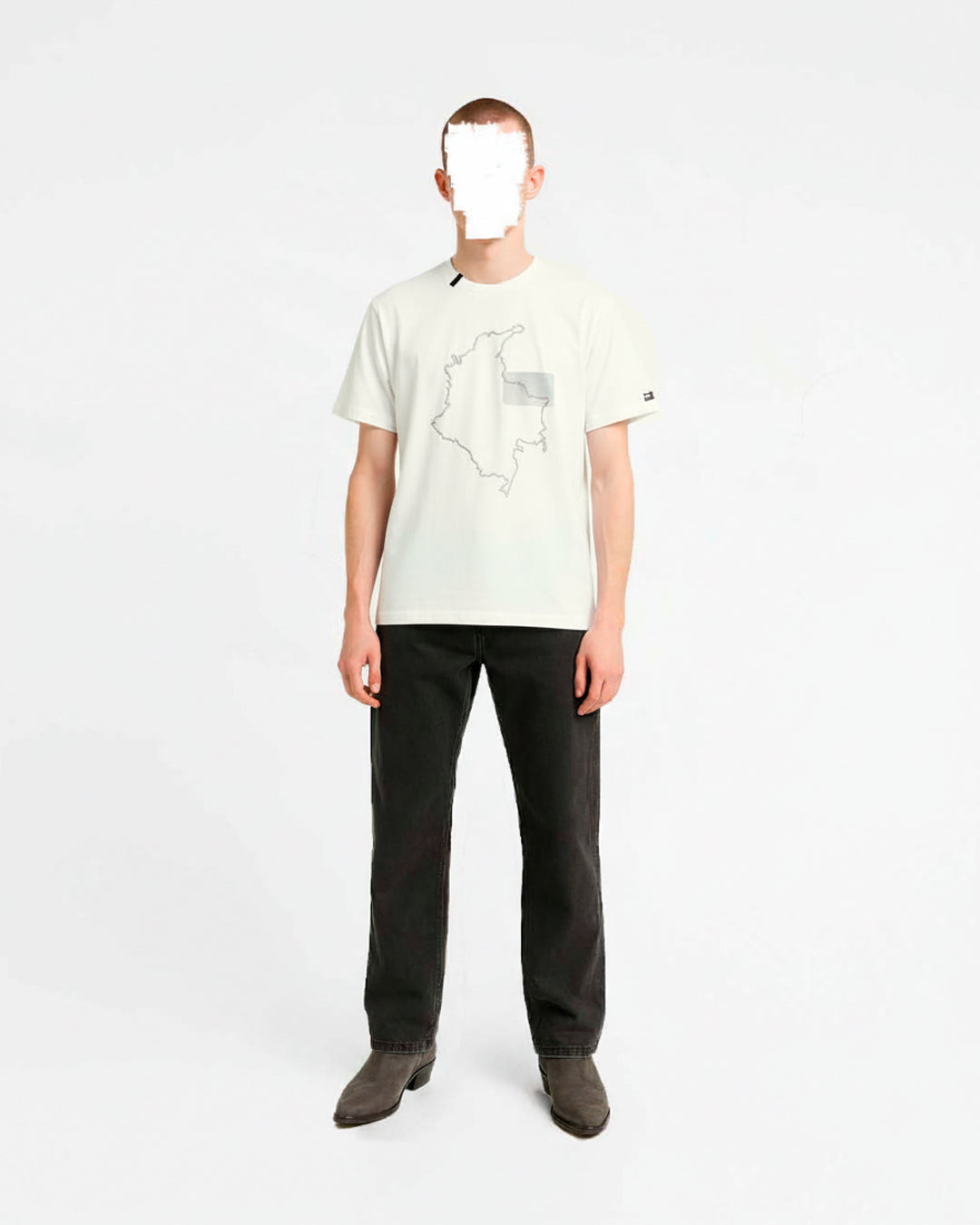 CAMISETA MAPA DE COLOMBIA