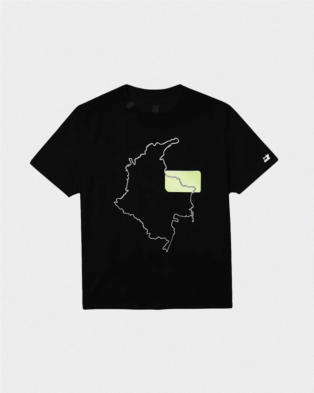 CAMISETA MAPA DE COLOMBIA
