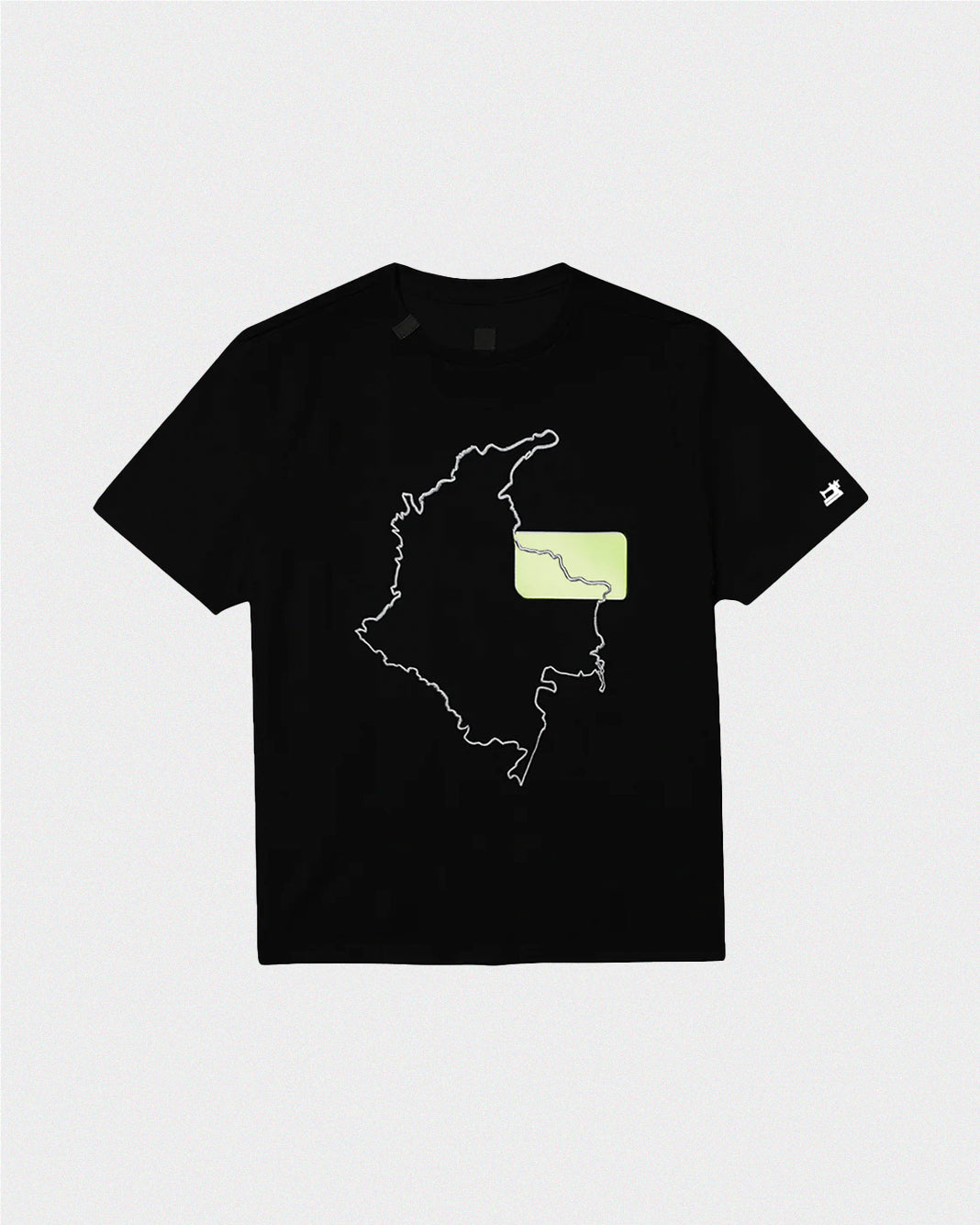 CAMISETA MAPA DE COLOMBIA